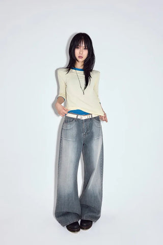 Ozzy Washed Wide Jeans