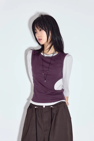 Heather Dart Cargo Pants