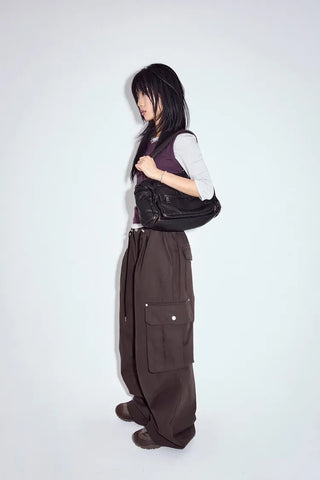 Heather Dart Cargo Pants