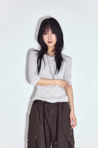 Heather Dart Cargo Pants