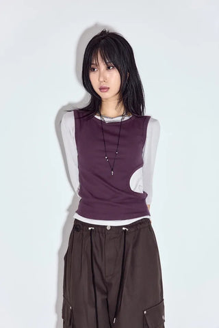 Heather Dart Cargo Pants
