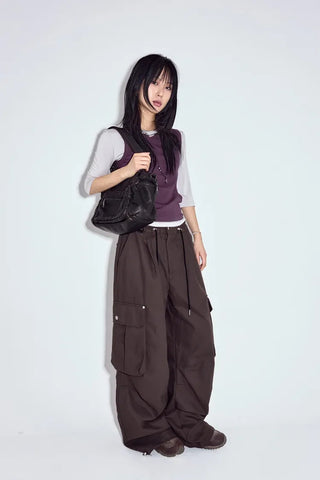 Heather Dart Cargo Pants