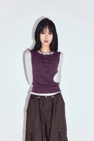 Heather Dart Cargo Pants