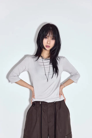 Heather Dart Cargo Pants