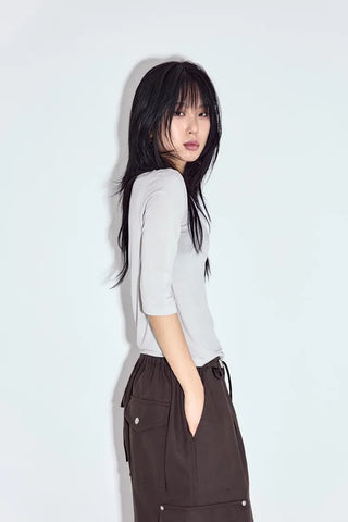 Heather Dart Cargo Pants