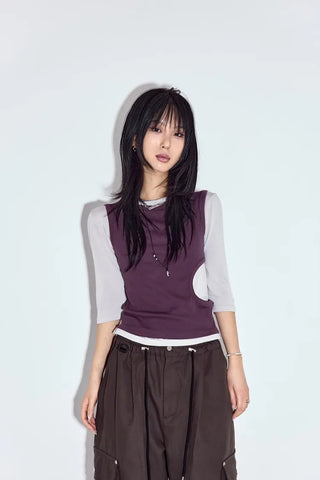 Heather Dart Cargo Pants