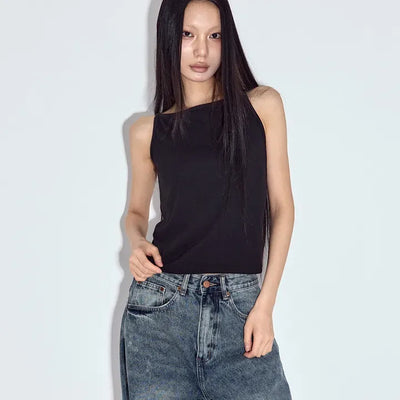 Como Asymmetrical Sleeveless