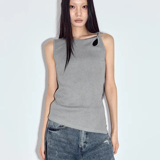 Como Asymmetrical Sleeveless