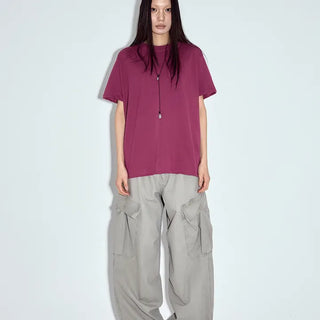 Fur Wash Cargo Pants