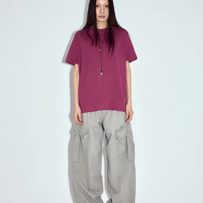 Fur Wash Cargo Pants