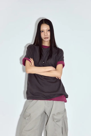 Fur Wash Cargo Pants