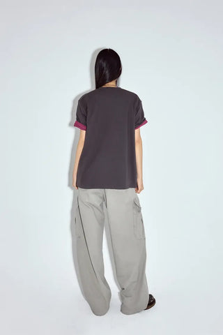 Fur Wash Cargo Pants