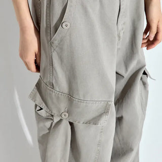 Fur Wash Cargo Pants