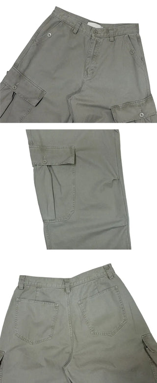 Fur Wash Cargo Pants