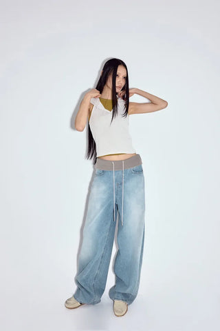 Icy Lip Wide Jeans