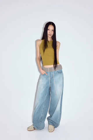 Icy Lip Wide Jeans