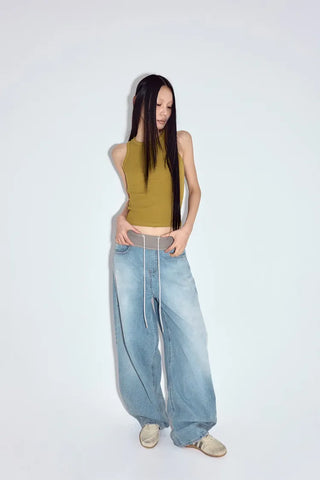 Icy Lip Wide Jeans