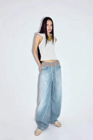 Icy Lip Wide Jeans