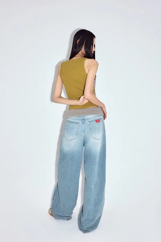 Icy Lip Wide Jeans