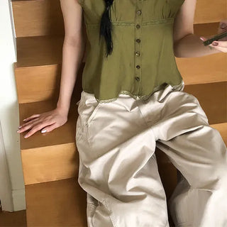 Foaming Carpenter Balloon Pants