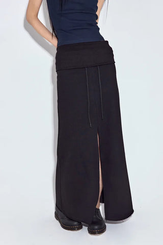 Mermaid Fold Long Skirt