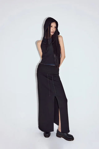 Mermaid Fold Long Skirt