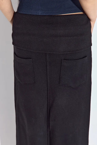 Mermaid Fold Long Skirt