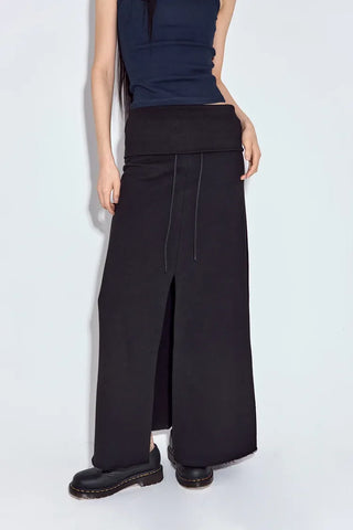 Mermaid Fold Long Skirt