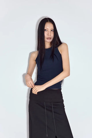 Mermaid Fold Long Skirt