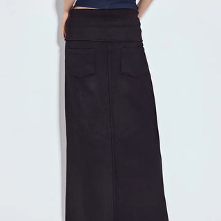 Mermaid Fold Long Skirt