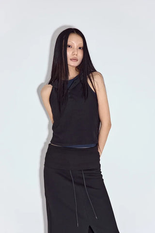 Mermaid Fold Long Skirt