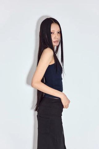 Mermaid Fold Long Skirt
