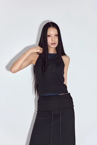 Mermaid Fold Long Skirt