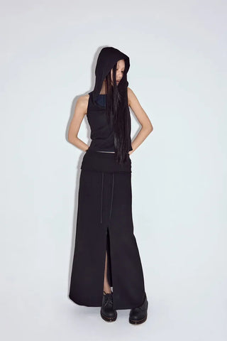 Mermaid Fold Long Skirt