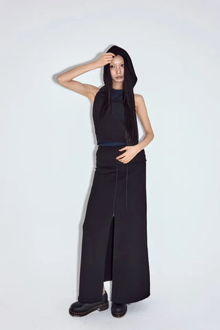 Mermaid Fold Long Skirt
