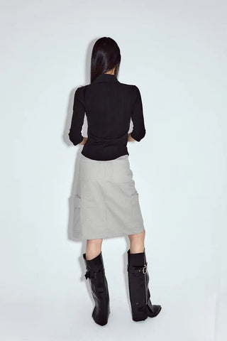 Aber Collar Long Sleeve