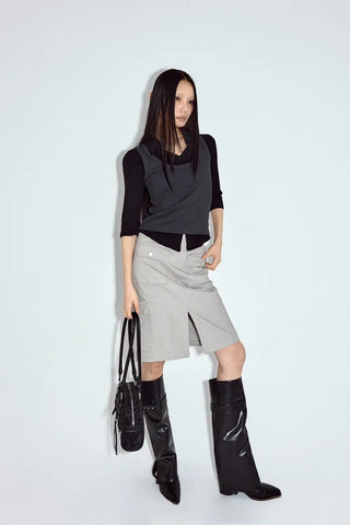Aber Collar Long Sleeve