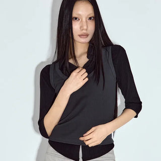 Aber Collar Long Sleeve