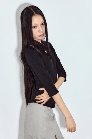 Aber Collar Long Sleeve