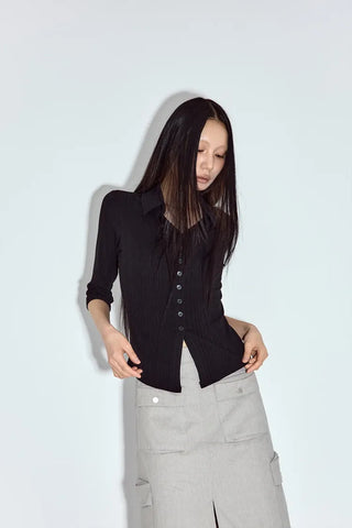 Aber Collar Long Sleeve