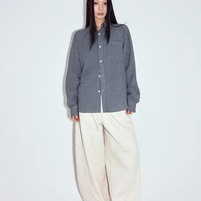 Polyester Check Shirt