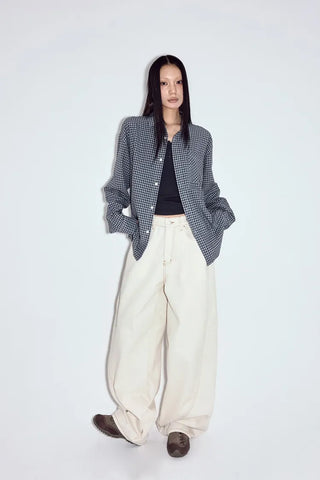 Polyester Check Shirt