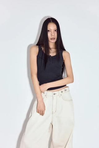 Neddy Button Sleeveless