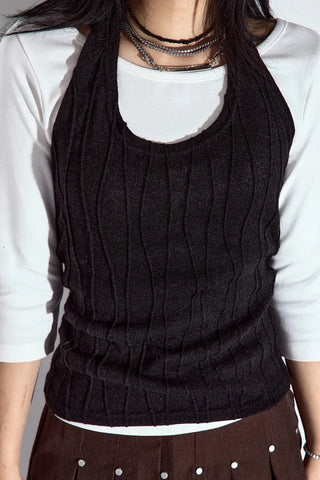 Bonne Line Halter Sleeveless