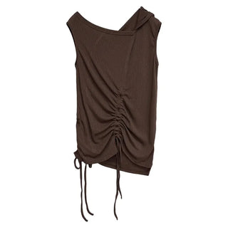 Pepe Shirred Hood Sleeveless