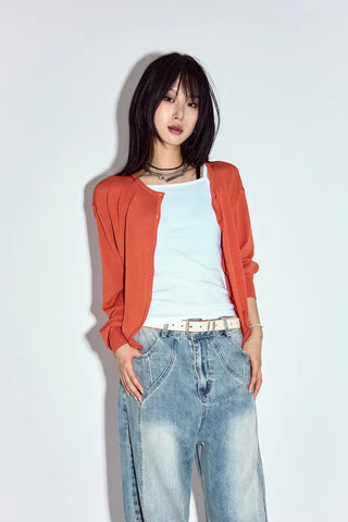 Wave Curved Jeans