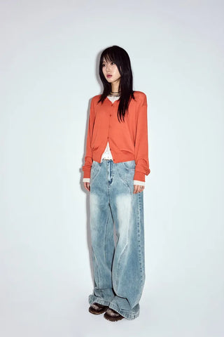Wave Curved Jeans