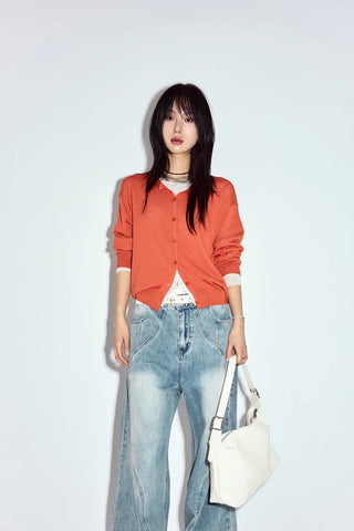 Wave Curved Jeans