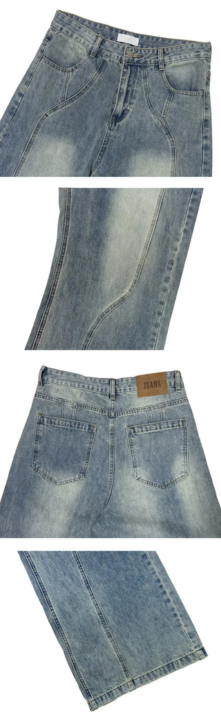 Wave Curved Jeans