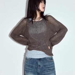 Netty Loose Summer Knit